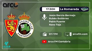 ZARAGOZA  RACING⚽ EN DIRECTO 🔴 05102024 LIGA HYPERMOTION [upl. by Ephram]