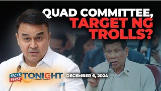 Rep Barbers gigil much na sa mga trolls ng Quad Comm [upl. by Notlehs]