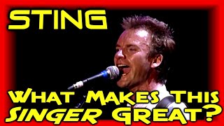 What Makes This Singer Great Sting  Ken Tamplin Vocal Academy [upl. by Eenaffit]