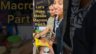 Making masala macroni🤤😋PART1 cooking shorts [upl. by Pellet111]