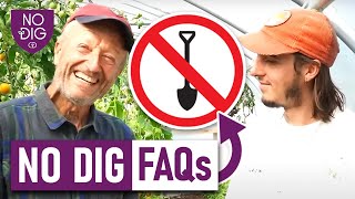 NoDig Gardening FAQs Answered Charles and Mitch at Homeacres [upl. by Kala]