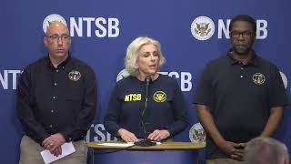 NTSB Media Briefing 2  Francis Scott Key Bridge struck by Cargo Ship Dali [upl. by Dnalrah]