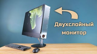 Самодельный двухслойный ЖКмонитор  может ли он сравниться с OLED [upl. by Tam124]