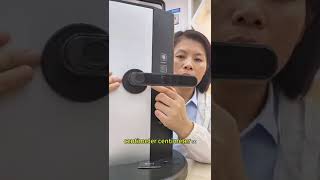 2024 best selling handle level lock smart lock manufacture in tuya smart ttlock 4585 mortise [upl. by Dich532]