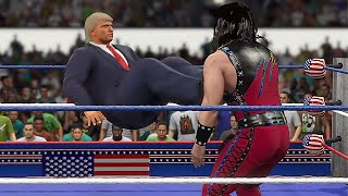 Donald Trump vs Kane  WWE US Championship [upl. by Nyllewell]