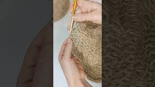 Alfombra de yute súper tip crochet crochettutorial handmade knitting manualidades tutorial [upl. by Shiverick676]