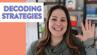 Decoding Strategies for Beginning Readers  how to teach kindergarten and 1st graders to decode [upl. by Crifasi]