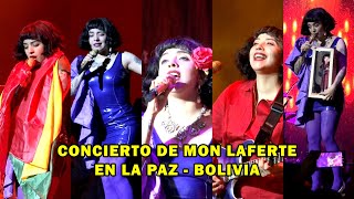 MON LAFERTE EN VIVO EN LA PAZ  BOLIVIA [upl. by Latonia157]