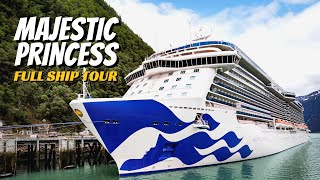 Majestic Princess  Full Walkthrough Ship Tour amp Review 4K  Princess Cruises 2021 [upl. by Niveg]