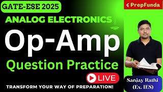 🎯GATE amp ESE 2025 ECEEIN ANALOG Question Practice Series OpAmp⌛gate2025 gatepreparation [upl. by Klaus]