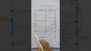 East face house plans  20 x 30 house plans design [upl. by Hersch]