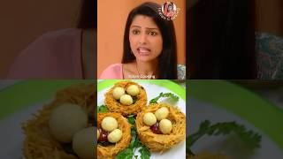 Gopibahu making Nest chaat🍲shorts sathnibhanasathiya gopibahu [upl. by Yc]