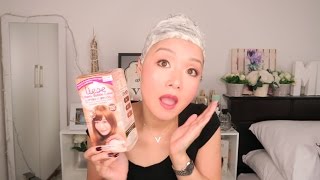 Trying Liese Creamy Bubble Hair Color  Review  Philippines [upl. by Gamali345]