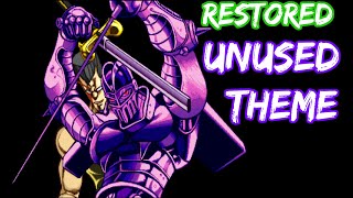 JoJo HFTF UNUSED RESTORED Anubis PolnareffBlack Polnareffs Theme [upl. by Cohin]