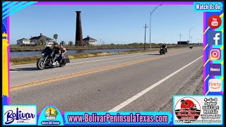 Lone Star Rally Weekend Galveston Weather On Bolivar And 27 Miles Of Beachfront [upl. by Conlan]