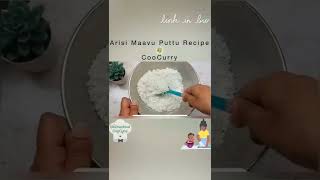 Who doesn’t like this Instant Breakfast  Arisi Maavu Puttu  Tamil coocurry shorts [upl. by Nylkcaj]