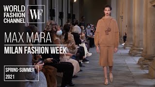 Max Mara springsummer 2021  Milan Fashion Week [upl. by Lrat]