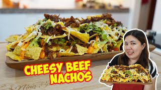 Beef Nachos Recipe [upl. by Anhpad738]