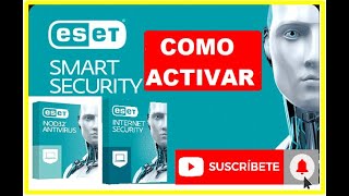 COMO ACTIVAR ESET NOD 32 ANTIVIRUS [upl. by Alver]