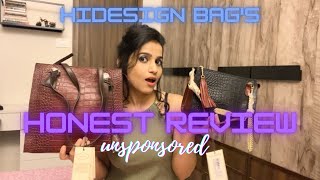 Hidesign bag’s Honest Unsponsored reviewHow did I get 2 bags in the price of 1 Honest Girl review [upl. by Bonni]