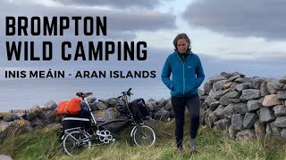 Wild Camping with a Brompton Bike  Inis Meáin [upl. by Linders714]