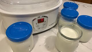 How to Use a Yogurt Maker to Make Homemade Yogurt [upl. by Nodnas]