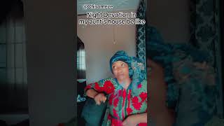 Night Devotion in my aunts house funskitcomedy comedy funny [upl. by Mayfield]