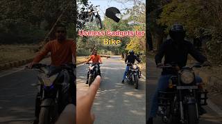 Three Useless Gadgets For BikeMotorcycle😱 Riding Tips shorts ytshorts youtubeshorts [upl. by Dannon247]