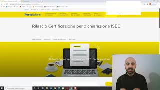 SCARICARE certificazione ISEE sito poste italiane [upl. by Eraste]