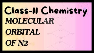 Molecular Orbital Theory of N2 Class 11 chemistry [upl. by Irabaj]