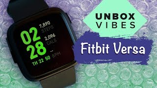 Fitbit Versa Special Edition unboxing [upl. by Adnamra]