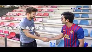 Ranbir Kapoor meet The Barcelona Team [upl. by Chiquita948]