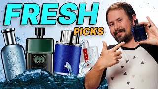 The Absolute BEST Fresh Fragrances From 10 HUGE Fragrance Brands [upl. by Rogerio939]