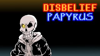 DISBELIEF PAPYRUS OST CHIPTUNE Achievement Menu Theme [upl. by Anikes]