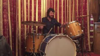 DRUM LESSON John Bonham Flam Triplet Lick [upl. by Hoisch925]