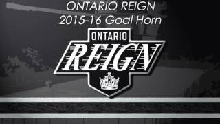 Ontario Reign 201516 Goal Horn [upl. by Kaspar613]