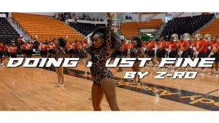 Doing Just Fine By ZRO  GSU World Famed Tiger Marching Band x Orchesis  2022 Fan Day Pep Rally [upl. by Ynahpets]