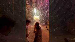 WHEN A 30SHOTS GONE OUT OF CONTROL diwali diwalispecial diwali2024 [upl. by Assi]