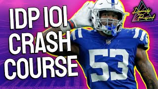 New to IDP Heres what you need to know IDP 101 IDP Basics IDP Fantasy Football For Beginners [upl. by Sheryl]