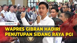 Pidato Penutupan Wapres Gibran saat Sidang Raya Persekutuan GerejaGereja di Indonesia [upl. by Elagiba]