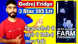 Godrej 185 Litre 3 Star Fridge 🔥  Best Fridge For Home in India 😍  fridge refrigerator [upl. by Dugaid]