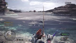 Monster Hunter World  Astuce capture grand poisson rare  Farming [upl. by Oiracam]