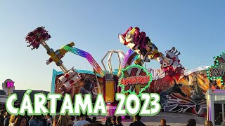 Atracciones feria de Cártama 2023 [upl. by Acinemod802]