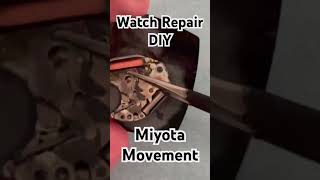 Watch Repair DIYwatchrepair diy citizen [upl. by Lleinad]