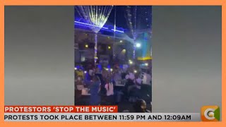 Protesters stop music chant antiRuto slogans in clubs and bars [upl. by Kenzi]