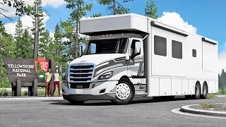 RV Road Trip to Yellowstone in ATS [upl. by Anertac]