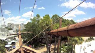 BEACH CLUB STORMALONG BAY POOL WATER SLIDE POV [upl. by Farmann]