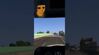 Watch for wildlife dusk to dawn  American Truck Simulator Part 3 [upl. by Erdua]