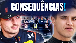 Verstappen DETONA e reage à disputa com Norris e Punição POLÊMICA [upl. by Sinclare891]