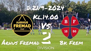 Århus FremadBk FremD2192024 2Division [upl. by Noll]